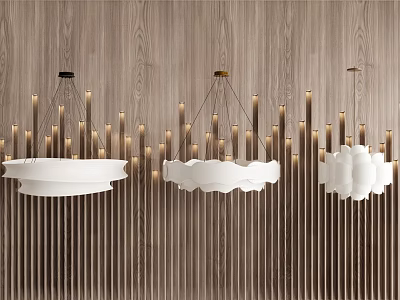 Art chandelier 3d model