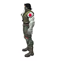 Winter Soldier Game Characters Anime Characters Men Soldiers Modified Man Artificial Man Mechanical Arm Marvel 3d model