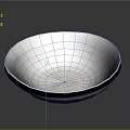 Elegant Shiny Copper Handcrafted Round Bowl With Smooth Surface And Reflective Interior