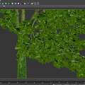 modern sycamore tree 3d model