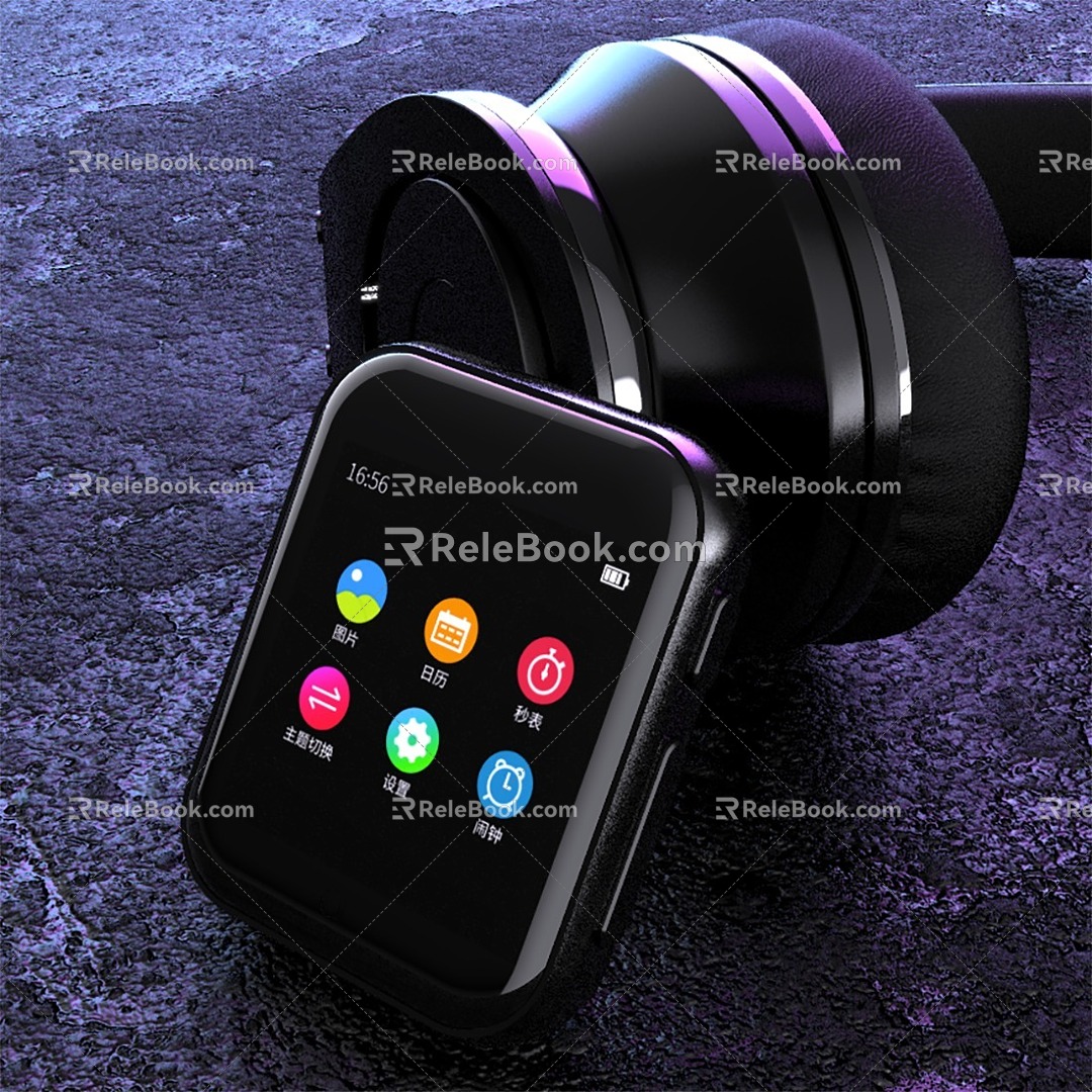 Headset smart watch electricity supplier model