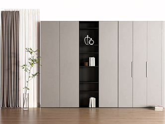 Modern wardrobe 3d model