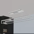 Smart Clothes Drying Rack With Motorized Ceiling Mount And Automatic Lighting