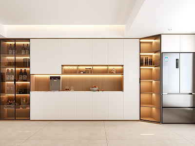 Wine Cabinet model