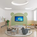 nurturing classroom 3d model