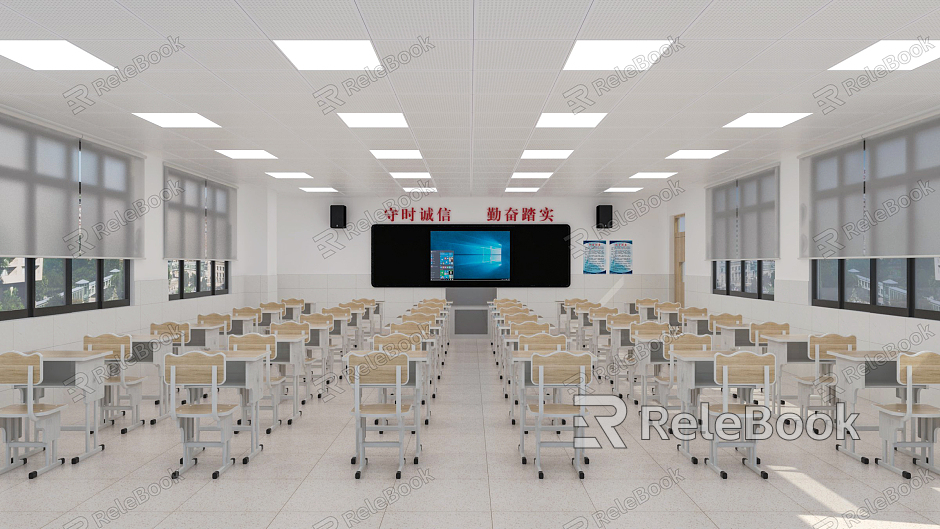 modern classroom model