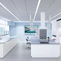 Public Security Bureau Laboratory 3d model