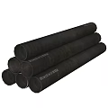 Industrial Equipment Heavy Duty Steel Pipes Stacked For Industrial Construction Projects Use