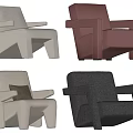 Modern Single Sofa Designs With Armrests Multiple Colors And Sleek Upholstered Fabric