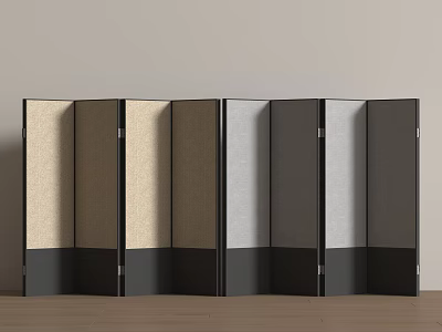 Modern Screen Modern Screen Partition Plain Screen 3d model