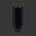 Metallic Inflatable Solar Powered Boat With Rooftop Solar Panels And Outboard Motor Design