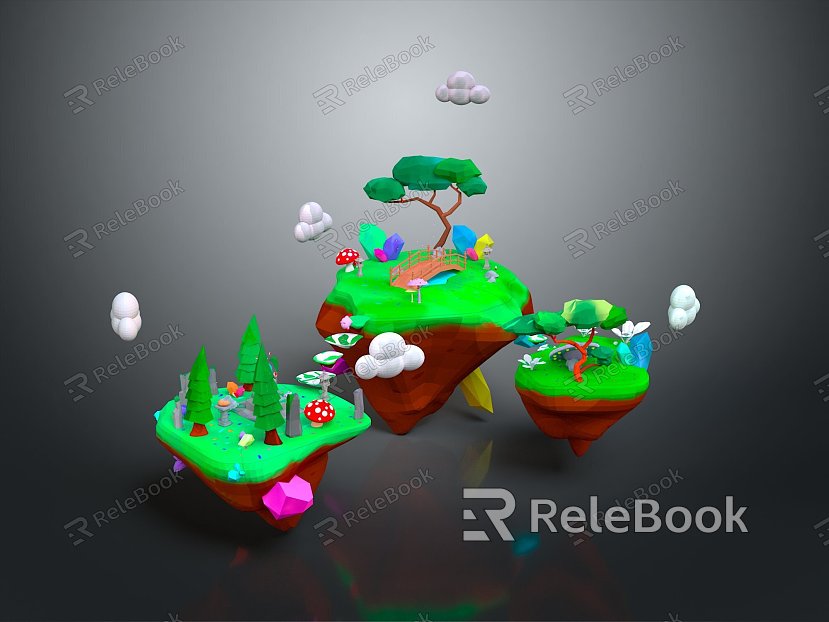 Game Environment Game Scene Fairy Tale Scene Fairy Tale Magic Scene Magic Item Fantasy Scene model