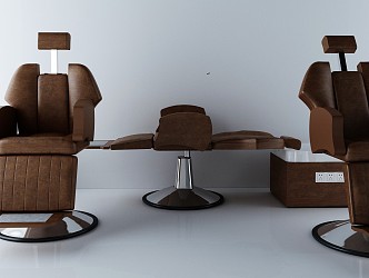 Modern recliner 3d model