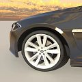 3D Car Model Exterior And Interior Design With Wheel Dashboard Seats Details