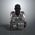 Tactical Vest With Multi Pocket Design For Military Style Equipment Storage