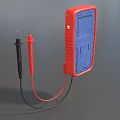 Universal Meter Digital Universal Meter Electric Meter Test Meter Instrumentation Low Face Number Low Model Simple Model Game Sub-era Film and Television Level Super Realism 3d model
