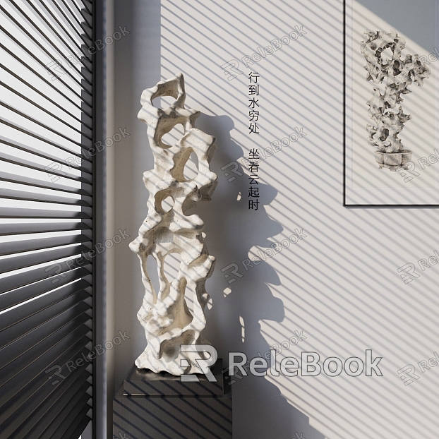 New Taihu Stone Sculpture Ornaments model