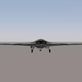 Stealth Military Fighter Jet With Camouflage Pattern And Flying Wing Design