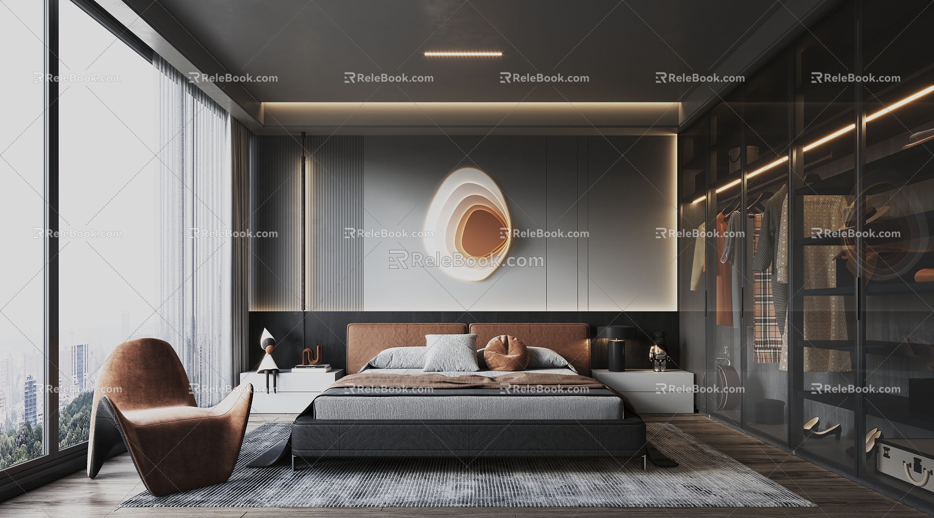 Modern Bedroom model