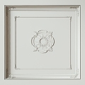 French Ceiling Carved Ceiling 3d model