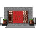 Chinese Gate 3d model