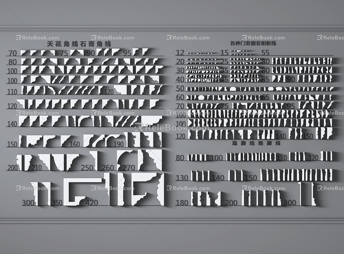 Gypsum Line 3d model