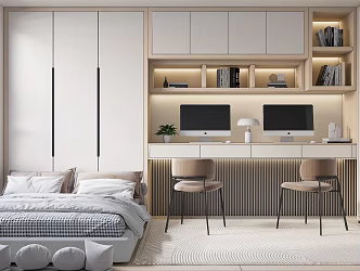 Modern Children's Room 3d model