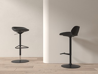 Modern Bar Chair 3d model