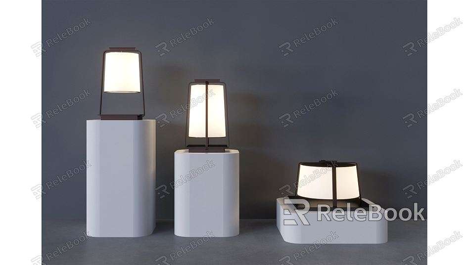 New Chinese lawn lamp floor lamp model