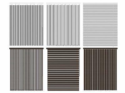 Modern venetian blinds venetian blinds combination model