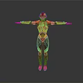 Sci-Fi Armor Alien Armor Sci-Fi Armor High-Tech Armor Futuristic Armor Alien Warrior Armor 3d model