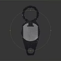 Tactical Military Dagger With Sharp Serrated Blade And Black Handle Grip