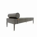 Modern bed end stool Freud baxter lying position Freud lying position 3d model