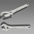 Wrench vise pliers hardware tools realistic PBR process sub-era 3d model