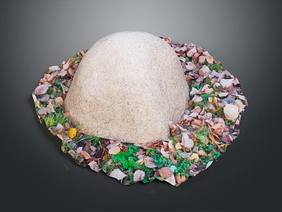 Stone Rock Stone Appreciation Stone Strange Stone Ore Realistic model