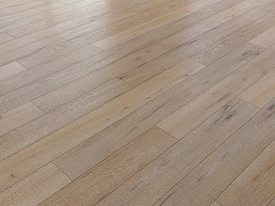 Light Brown Wooden Flooring with Natural Wood Grain and Smooth Surface in Modern Design 3d model