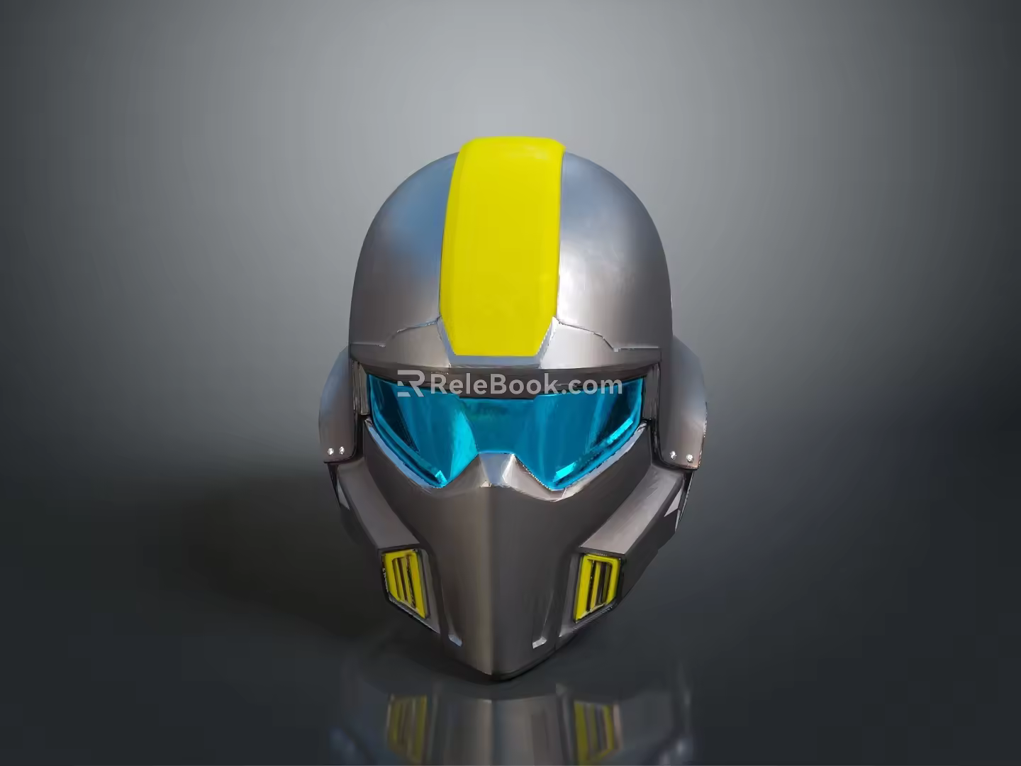 Sci-Fi Helmet Alien Helmet High Tech Helmet Game Helmet 3d model