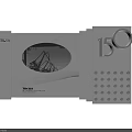 Elegant 150th Anniversary Commemorative Booklet Design With Geometric Elements And Colorful Light Effects