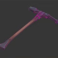 Durable Hardware Tool Axe with Sturdy Metal Head and Wooden Handle Design