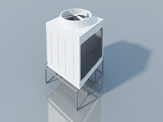 Exhaust fan equipment Exhaust air conditioner 3d model