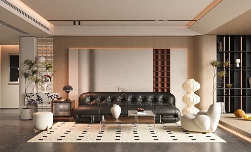 Living room 3d model