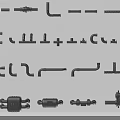 Different Types of Pipe Fittings Including Elbows Tees and Connectors