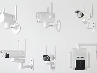 Modern camera 3d model