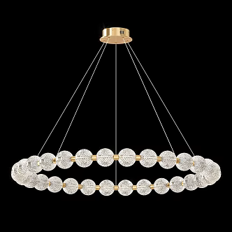 Light Luxury Chandelier Hotel Chandelier Lobby Chandelier Crystal Chandelier Glass Chandelier 3d model