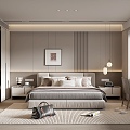 Modern Bedroom 3d model