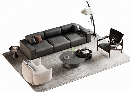 Sofa coffee table 3d model