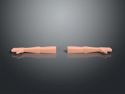 Medical Device Human Arm Training Models For Rehabilitation And Healthcare Simulation 3d model