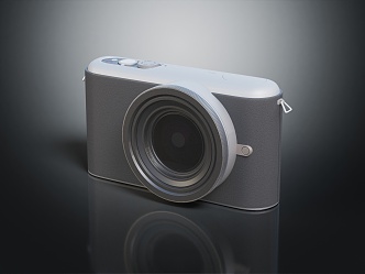 modern camera slr camera card machine camera 3d model