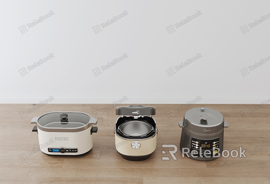 Modern Electric Rice Cooker Pressure Cooker Kitchen Appliances Electric Rice Cooker Smart Cooker model