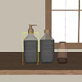 Natural Scrub Bath Gel And Liquid Soap Daily Bathroom Care Essentials